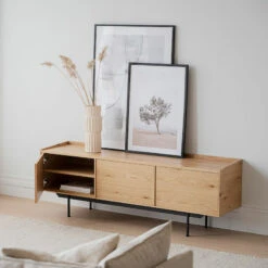 Rowico Brewerton Tv-taso 160x40x56 Cm Tammi/musta 11 Rowico Brewerton Tv-taso 160x40x56 Cm Tammi/musta -Yleinen Kotikauppa rowico brewerton tv taso 160x40x56cm tammi 1