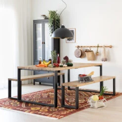 Ruska Ruokailuryhmä Penkeillä 200x100 Cm Savunharmaa/musta 10 Ruska Ruokailuryhmä Penkeillä 200x100 Cm Savunharmaa/musta -Yleinen Kotikauppa ruska 6 hengen ruokailuryhma penkeilla antiikkipetsattu musta web 29