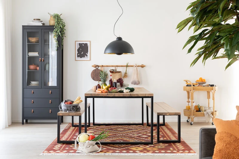 Ruska Penkki 35x176 Cm Antiikkipetsattu Harjattu Ja Lakattu Mänty/musta Met 3 Ruska Penkki 35x176 Cm Antiikkipetsattu Harjattu Ja Lakattu Mänty/musta Met - Image 3