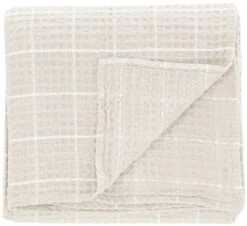 Ruutu Päiväpeitto 160x260 Cm Hiekka/valkoinen 7 Ruutu Päiväpeitto 160x260 Cm Hiekka/valkoinen -Yleinen Kotikauppa ruutu vohvelipaivapeitto hiekka valkoinen 1