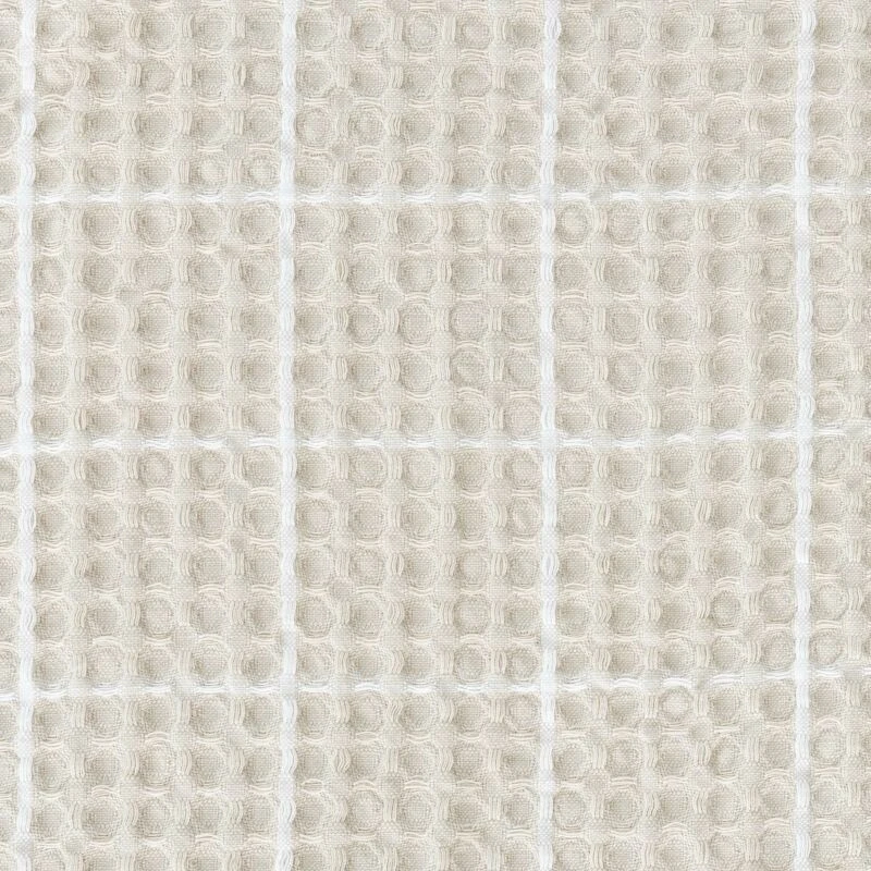 Ruutu Päiväpeitto 160x260 Cm Hiekka/valkoinen 3 Ruutu Päiväpeitto 160x260 Cm Hiekka/valkoinen - Image 3