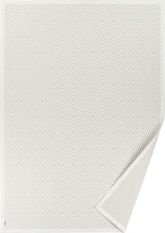 Narma Kalana Kaksipuolinen Puuvillamatto Valkoinen 100x160 Cm 3 Narma Kalana Kaksipuolinen Puuvillamatto Valkoinen 100x160 Cm - Image 3