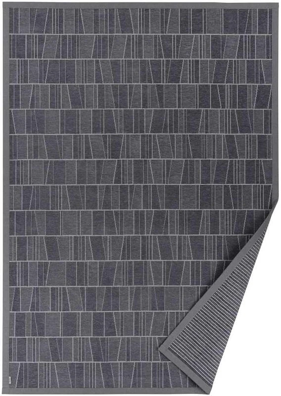 Narma Kursi Kaksipuolinen Puuvillamatto Harmaa 100x160 Cm 5 Narma Kursi Kaksipuolinen Puuvillamatto Harmaa 100x160 Cm - Image 5