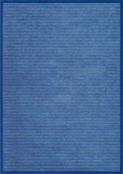 Narma Moka Kaksipuolinen Puuvillamatto Merensininen 160x230 Cm