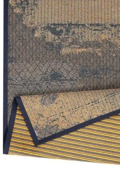 Narma Nehatu Kaksipuolinen Puuvillamatto Kulta 70x140 Cm -Yleinen Kotikauppa s sw2 nehatu gold detail turn 2