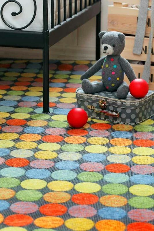 Narma Pallika Kaksipuolinen Puuvillamatto Värikäs 80x250 Cm 6 Narma Pallika Kaksipuolinen Puuvillamatto Värikäs 80x250 Cm - Image 6