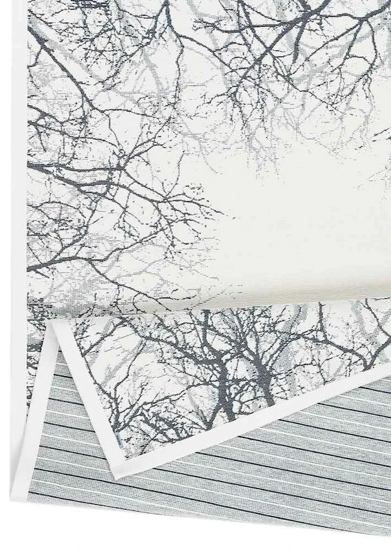 Narma Puise Kaksipuolinen Puuvillamatto Valkoinen 70x140 Cm 3 Narma Puise Kaksipuolinen Puuvillamatto Valkoinen 70x140 Cm - Image 3