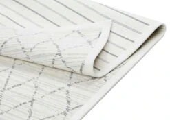 Narma Vao Kaksipuolinen Puuvillamatto Valkoinen 70x140 Cm 8 Narma Vao Kaksipuolinen Puuvillamatto Valkoinen 70x140 Cm -Yleinen Kotikauppa s sw2 vao white detail turn perspective 1