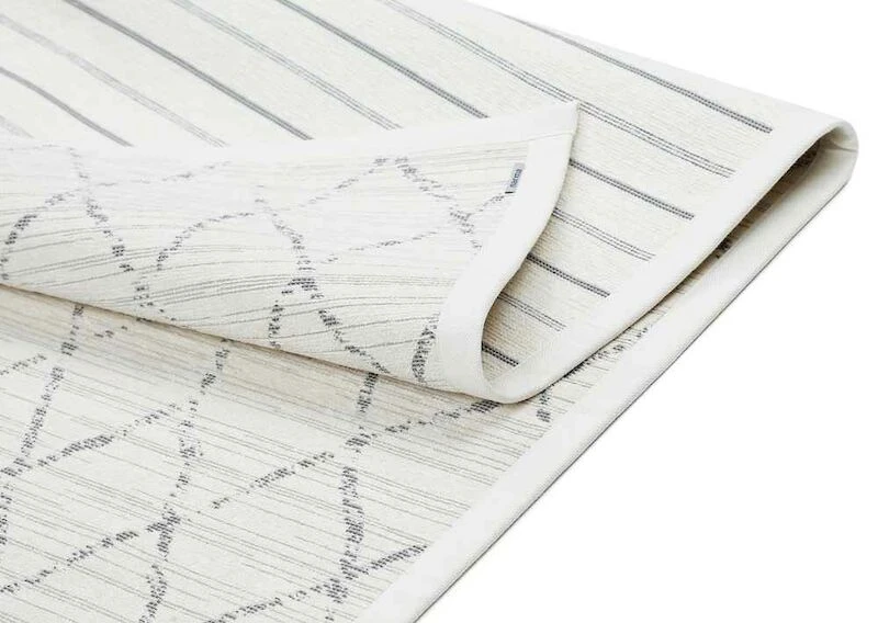 Narma Vao Kaksipuolinen Puuvillamatto Valkoinen 70x140 Cm 3 Narma Vao Kaksipuolinen Puuvillamatto Valkoinen 70x140 Cm - Image 3