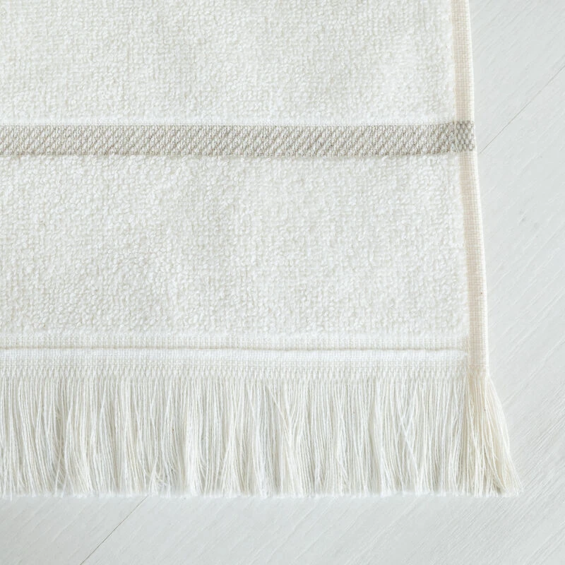 Sade Pellavasekoite Kylpypyyhe 70x140 Cm Luonnonvalkoinen/maitokahvi 4 Sade Pellavasekoite Kylpypyyhe 70x140 Cm Luonnonvalkoinen/maitokahvi - Image 4