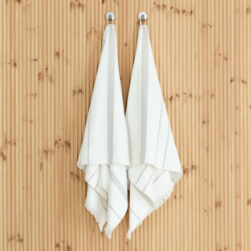 Sade Pellavasekoite Kylpypyyhe 70x140 Cm Luonnonvalkoinen/maitokahvi 3 Sade Pellavasekoite Kylpypyyhe 70x140 Cm Luonnonvalkoinen/maitokahvi - Image 3