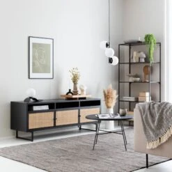 Hübsch Elevate Tarjotin 46x34 Cm, Tammi -Yleinen Kotikauppa savanni tv taso 165cm web 18