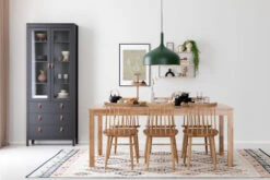 Kaarna-Scandic 6-hengen Ruokailuryhmä Lakattu Tammi