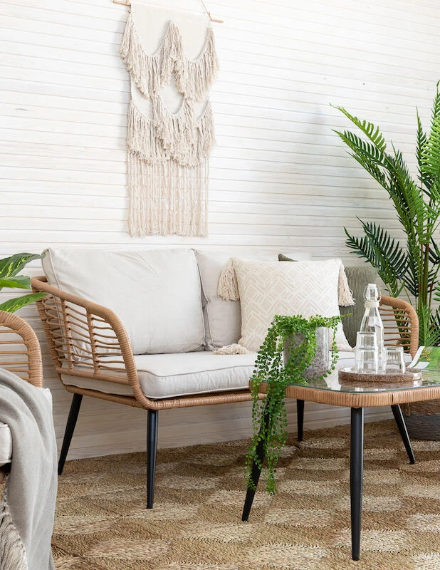 Scandic 2-istuttava Sohva Luonnonväri 1 Scandic 2-istuttava Sohva Luonnonväri