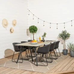 Seattle-Envy Durafit 6-hengen Ruokailuryhmä Harmaa/musta 9 Seattle-Envy Durafit 6-hengen Ruokailuryhmä Harmaa/musta -Yleinen Kotikauppa seattle envy durafit 6 hengen ruokailuryhma harmaa musta 4