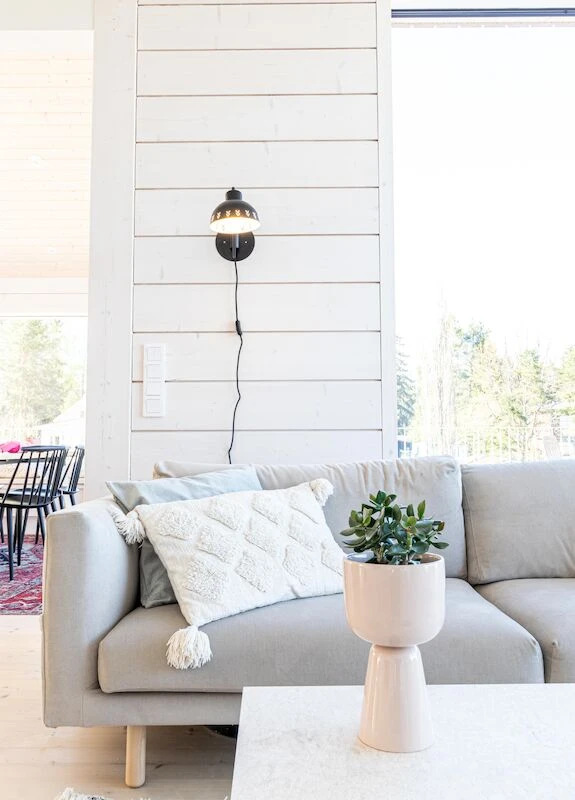 Sessak Vilja Seinävalaisin Musta 4 Sessak Vilja Seinävalaisin Musta - Image 4