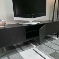 Siera Viihdetaso 160 Cm Musta 10 Siera Viihdetaso 160 Cm Musta -Yleinen Kotikauppa siera viihdetaso musta7