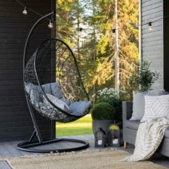 Skagen Riippukeinu Ja Teline Musta, Vaaleanharmaa Pehmuste 9 Skagen Riippukeinu Ja Teline Musta, Vaaleanharmaa Pehmuste -Yleinen Kotikauppa skagen riippukeinu ja teline musta vaaleanharmaa pehmuste web 8