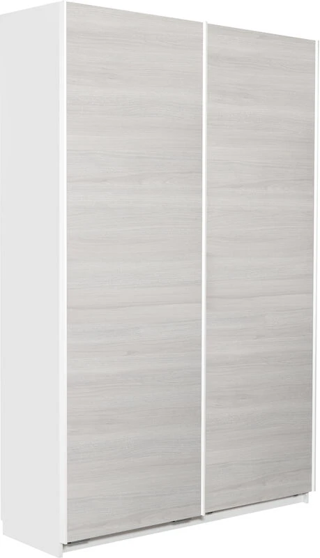 Stina Liukuovikomero 120 Cm Valkoinen/hopeajalava 3 Stina Liukuovikomero 120 Cm Valkoinen/hopeajalava - Image 3