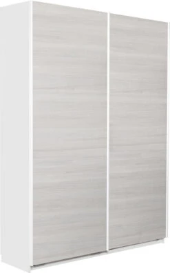 Stina Liukuovikomero 120 Cm Valkoinen/hopeajalava 7 Stina Liukuovikomero 120 Cm Valkoinen/hopeajalava -Yleinen Kotikauppa stina150 liukuovikomero hopeajalava1