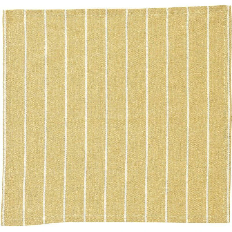 Svanefors Alba Lautasliina 45x45 Cm Okra 3 Svanefors Alba Lautasliina 45x45 Cm Okra - Image 3