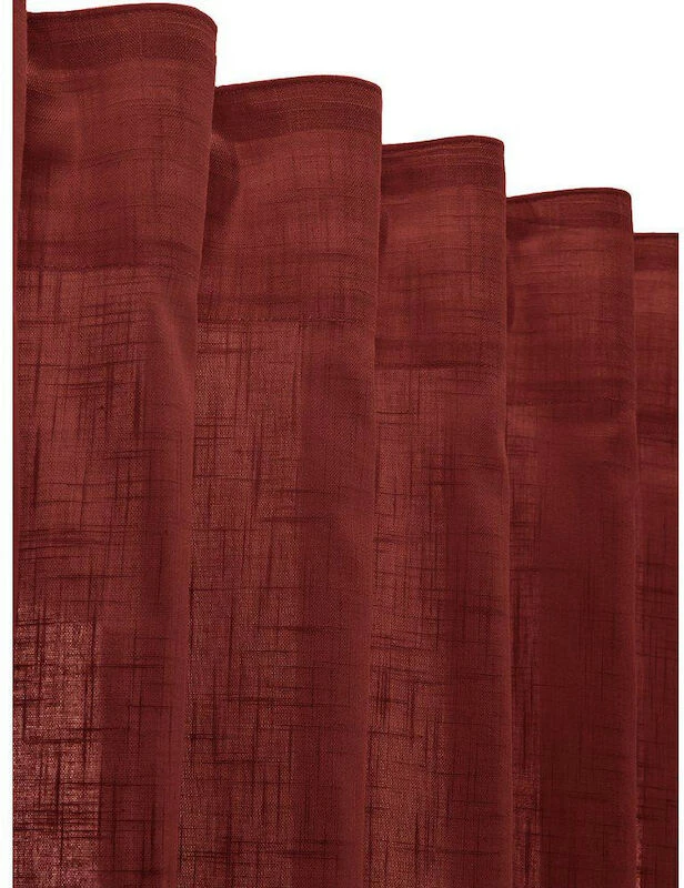 Svanefors Otila Verhot 2x125x250 Cm Punainen 2 Svanefors Otila Verhot 2x125x250 Cm Punainen - Image 2