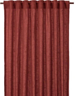 Svanefors Otila Verhot 2x125x250 Cm Punainen