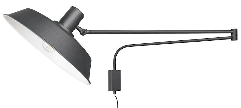 Trio Bolder Seinävalaisin E27 Mattamusta 5 Trio Bolder Seinävalaisin E27 Mattamusta - Image 5