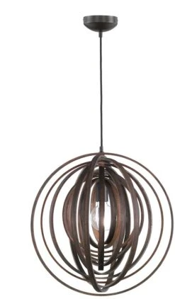 Trio Boolan Riippuvalaisin 1xE27 Ruskea