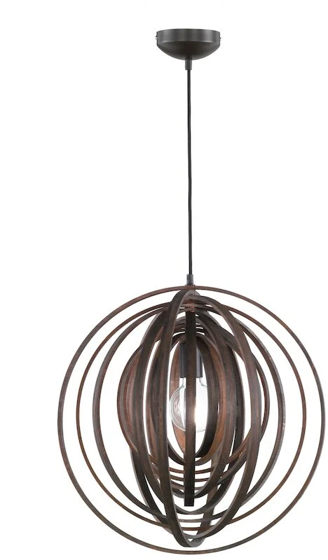 Trio Boolan Riippuvalaisin 1xE27 Ruskea 1 Trio Boolan Riippuvalaisin 1xE27 Ruskea