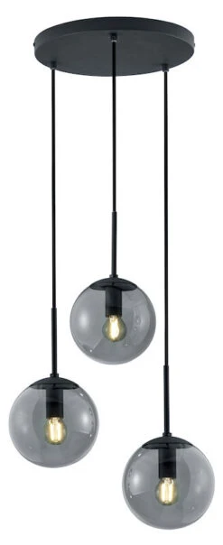 Trio Balini Riippuvalaisin 3xE14 Antrasiitti