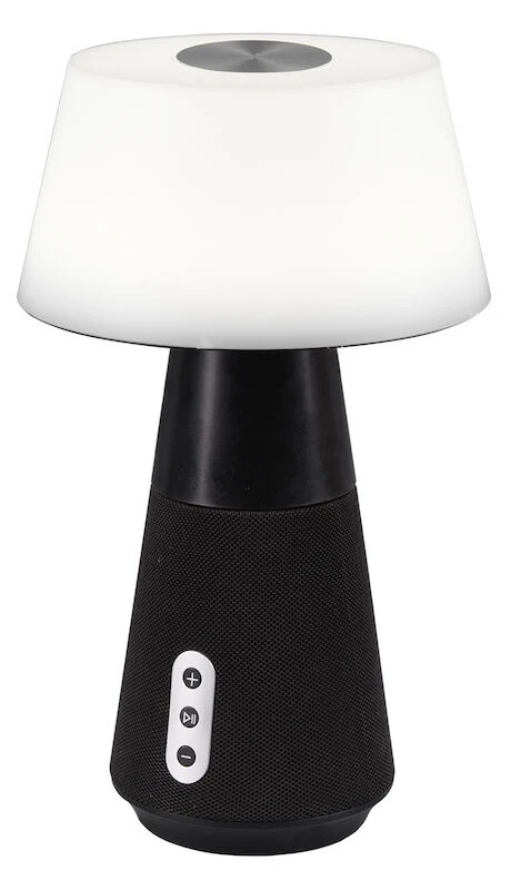 Trio DJ LED Pöytävalaisin Antrasiitti Bluetooth-kaiuttimella 6 Trio DJ LED Pöytävalaisin Antrasiitti Bluetooth-kaiuttimella - Image 6