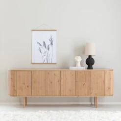 Bloomingville Sergio Pöytävalaisin Ruskea -Yleinen Kotikauppa taimi senkki 209x41 cm hiekka web 12