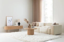 Bloomingville Sergio Pöytävalaisin Ruskea -Yleinen Kotikauppa taimi tv taso 153x41 cm hiekka web 9