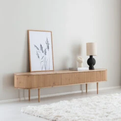 Bloomingville Sergio Pöytävalaisin Ruskea -Yleinen Kotikauppa taimi tv taso 209x41 cm hiekka web 16