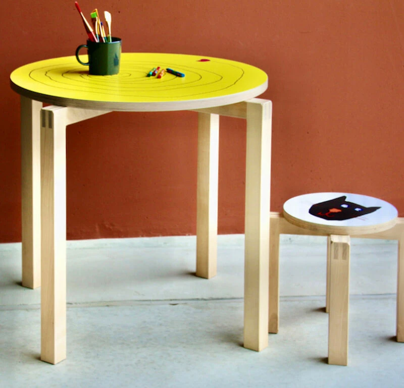 Tarina Pyöreä Pöytä Sydänkierre Keltainen 2 Tarina Pyöreä Pöytä Sydänkierre Keltainen - Image 2