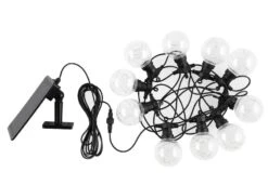 Tarmo Ball Aurinkokennovaloketju Musta/kirkas