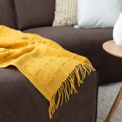 Toivo Torkkupeitto 130x170 Cm Hunaja -Yleinen Kotikauppa toivo torkkupeitto 130x170 cm hunaja 5