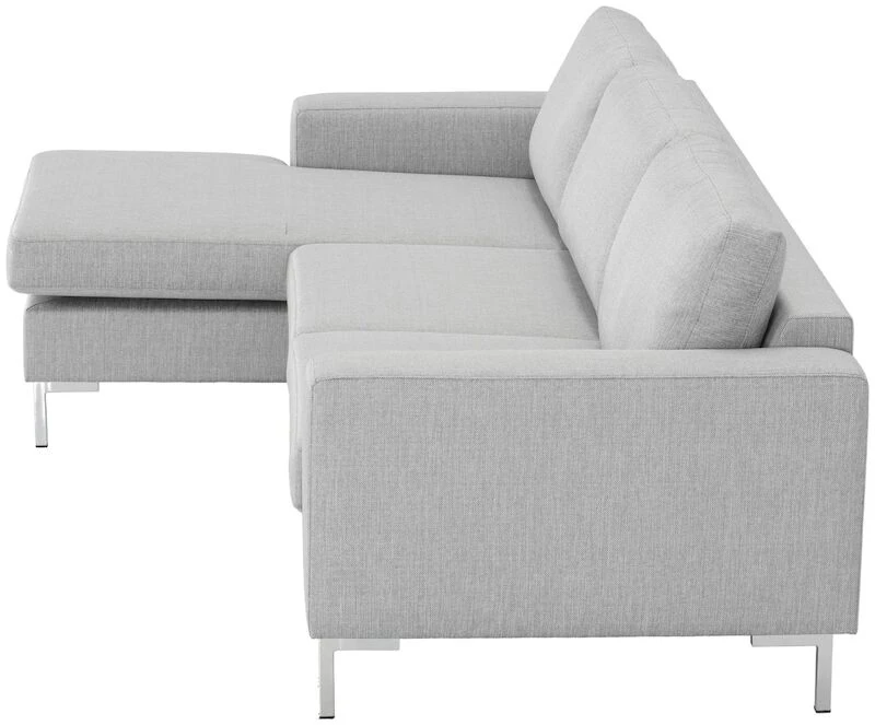 Toronto Divaanisohva Vaaleanharmaa Surprise 25T6 Kangas, Metallijalat 1 Toronto Divaanisohva Vaaleanharmaa Surprise 25T6 Kangas, Metallijalat