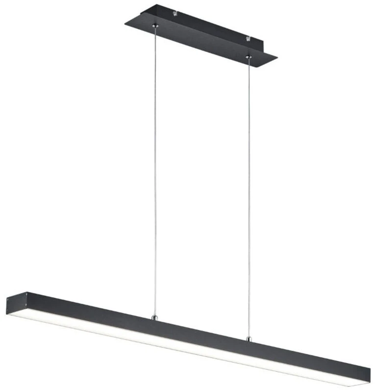 Trio Agano LED Riippuvalaisin Mattamusta 1 Trio Agano LED Riippuvalaisin Mattamusta