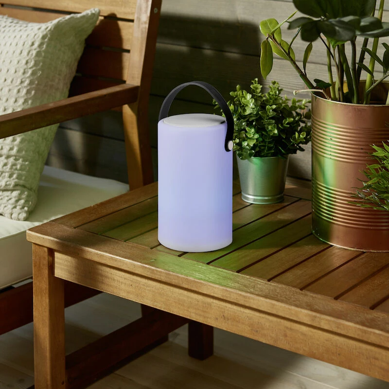 Trio Bermuda Ladattava LED Ulkopöytävalaisin RGBW Bluetooth Kaiuttimella 5 Trio Bermuda Ladattava LED Ulkopöytävalaisin RGBW Bluetooth Kaiuttimella - Image 5