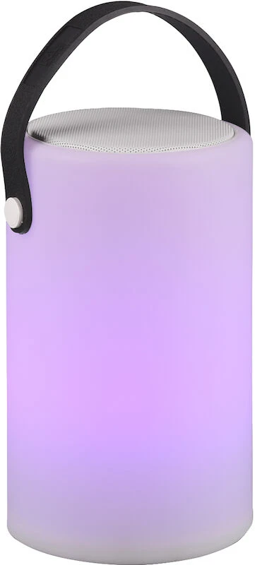 Trio Bermuda Ladattava LED Ulkopöytävalaisin RGBW Bluetooth Kaiuttimella 1 Trio Bermuda Ladattava LED Ulkopöytävalaisin RGBW Bluetooth Kaiuttimella