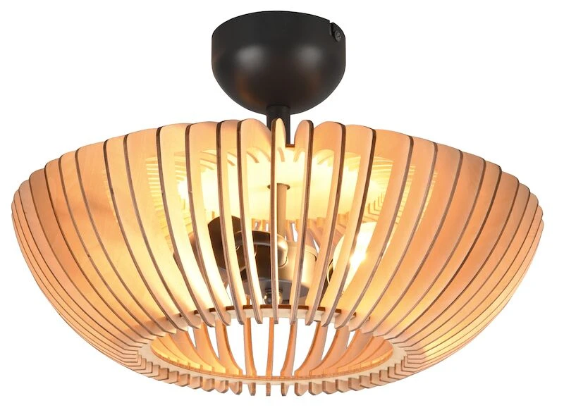 Trio Colino Kattovalaisin E27 Puu/antrasiitti 3 Trio Colino Kattovalaisin E27 Puu/antrasiitti - Image 3