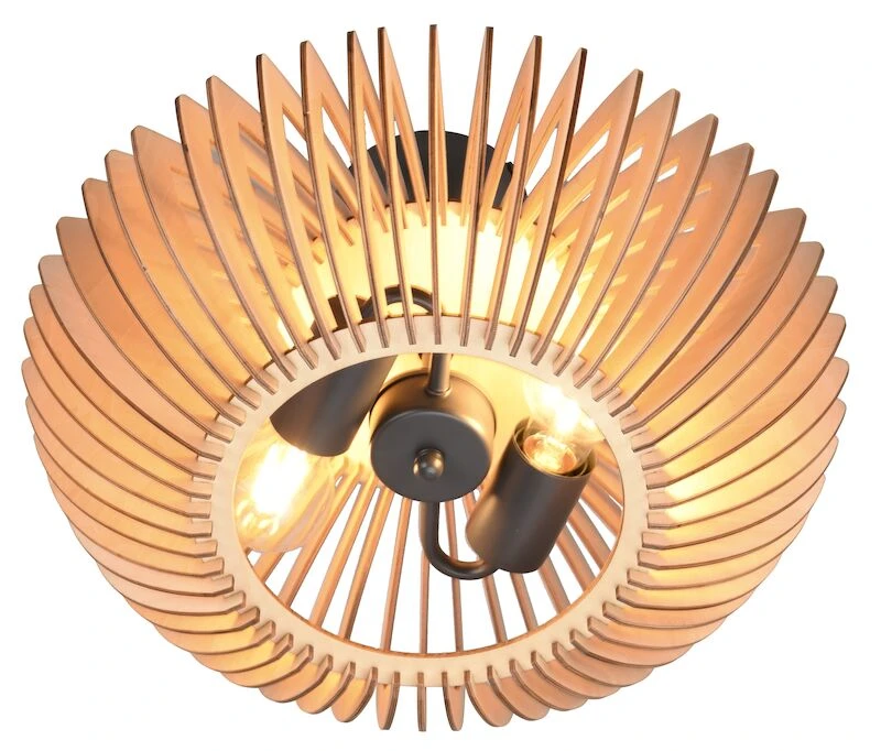 Trio Colino Kattovalaisin E27 Puu/antrasiitti 5 Trio Colino Kattovalaisin E27 Puu/antrasiitti - Image 5