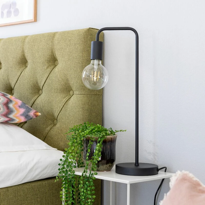 Trio Diallo Pöytävalaisin E27 Mattavalkoinen 1 Trio Diallo Pöytävalaisin E27 Mattavalkoinen