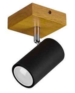 Trio Marley Spotti 1-os. GU10 Mattamusta/puu 8 Trio Marley Spotti 1-os. GU10 Mattamusta/puu -Yleinen Kotikauppa trio marley spotti1os musta1