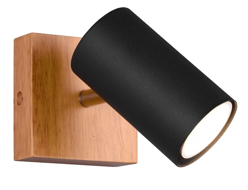 Trio Marley Spotti 1-os. GU10 Mattamusta/puu 5 Trio Marley Spotti 1-os. GU10 Mattamusta/puu - Image 5