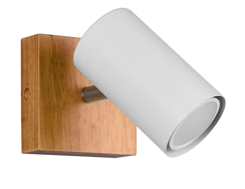 Trio Marley Spotti 1-os. GU10 Mattavalkoinen/puu 4 Trio Marley Spotti 1-os. GU10 Mattavalkoinen/puu - Image 4