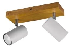 Trio Marley Spotti 2-os. GU10 Mattavalkoinen/puu