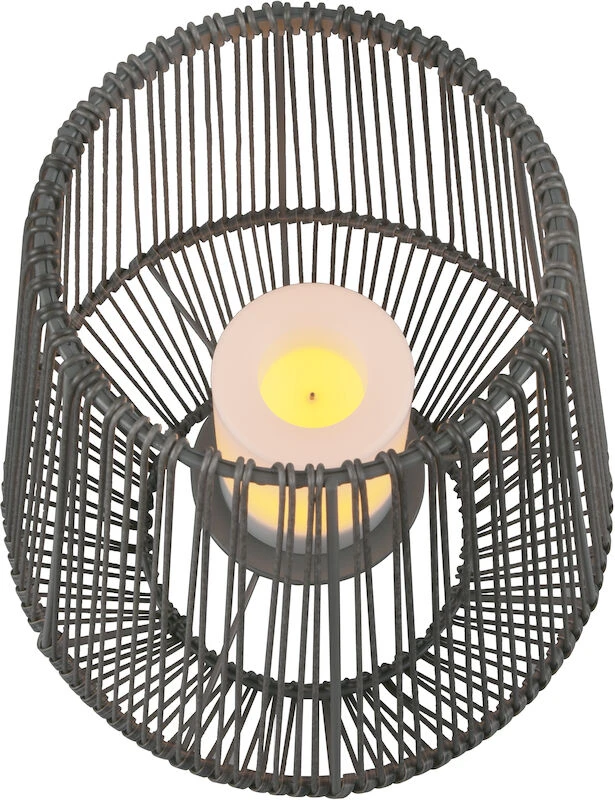 Trio Mineros Aurinkokennopöytävalaisin 30 Cm Harmaa 3 Trio Mineros Aurinkokennopöytävalaisin 30 Cm Harmaa - Image 3